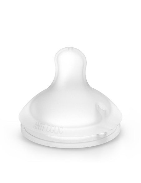 SUAVINEX Duplo Tetina Fisiológica SX Pro de Silicona +6 Meses Flujo Denso