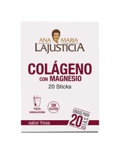 Ana María La Justicia Colágeno con Magnesio Sabor Fresa...