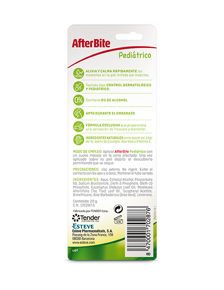 AfterBite Pediátrico 20g