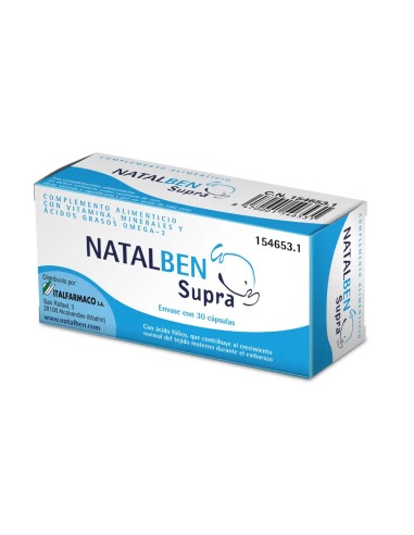 NATALBEN Supra 30 Cápsulas