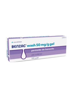 BENZAC Wash 50 mg/g Gel 100g