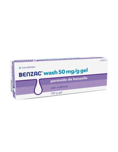 BENZAC Wash 50 mg/g Gel 100g