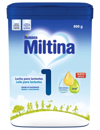 Miltina 1 Leche Infantil con DHA 800g