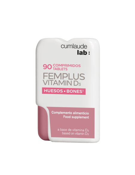 CUMLAUDE Femplus Vitamin D3 Huesos 90 Comprimidos