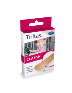 Tiritas Classic de Tejido Resistente 20 Unidades de 19x72 mm