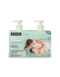 SUAVINEX Pack Baby Gel Baño Espumoso 500 ml + Leche...