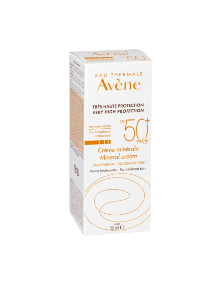 AVENE Crema SPF 50+ Mineral 50 ml