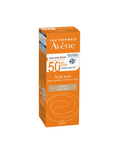 AVENE Fluido Solar con Color SPF 50+ 50 ml