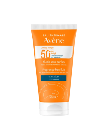 Avene Fluido SPF50+ Sin Perfume 50 ml