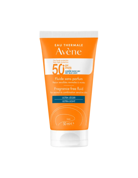 Avene Fluido SPF50+ Sin Perfume 50 ml