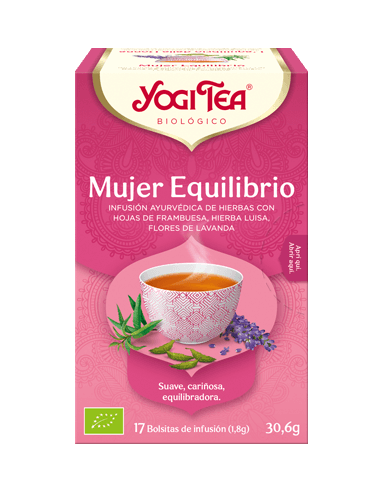 Yogi Tea Mujer Equilibrio 17 Bolsitas de Infusión