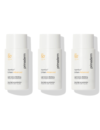 Primaderm Pack XPERTSUN Urban Advanced Light Texture 3x50 ml