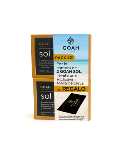 GOAH Clinic Sol Duplo 2x60 Cápsulas