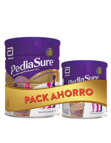 Pediasure Chocolate Polvo Pack 850g+400g