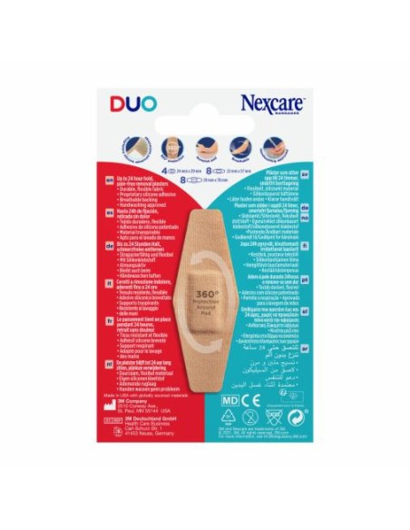 NEXCARE Tiras DUO Surtido de 20 Unidades