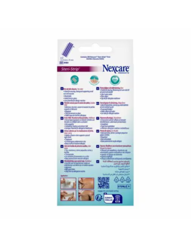 NEXCARE Steri-Strip Suturas Cutáneas Color...