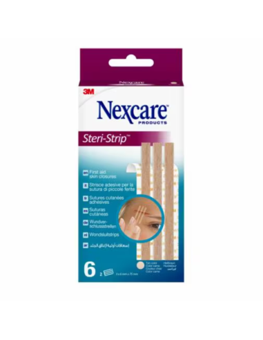 NEXCARE Steri-Strip Suturas Cutáneas Color...