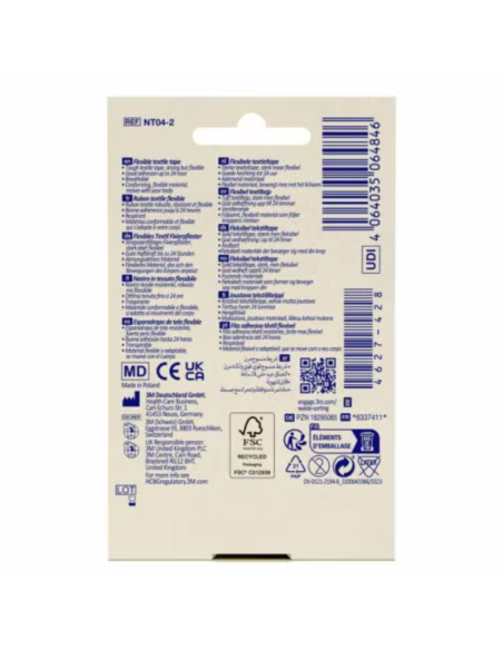 NEXCARE Flexible Textile Esparadrapo de Tela 4,2 m x 25 mm