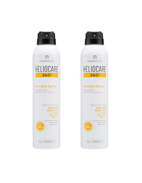HELIOCARE Duplo 360º Spray Invisible SPF50+ 2x200 ml