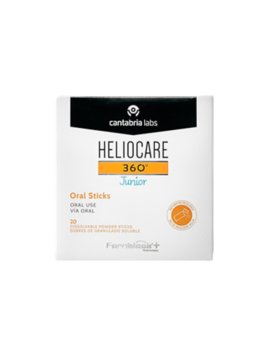Heliocare 360º Junior Oral Sticks 20 Unidades
