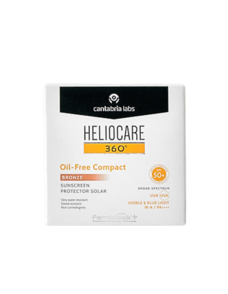 Heliocare 360º Oil-Free Compact SPF 50+ Bronze 10g