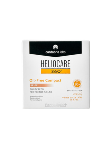 Heliocare 360º Oil-Free Compact SPF 50+ Beige 10g