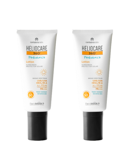 Heliocare 360º Duplo Pediatrics Lotion SPF 50 2x200 ml