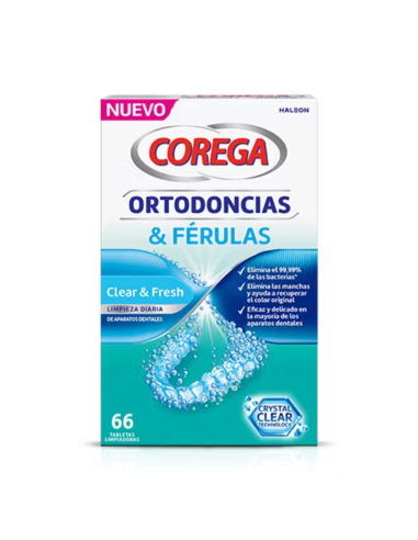 COREGA Ortodoncias & Férulas 66 Tabletas...