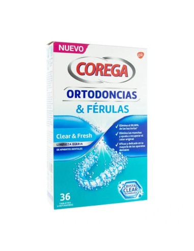 COREGA Ortodoncias & Férulas 36 Tabletas...