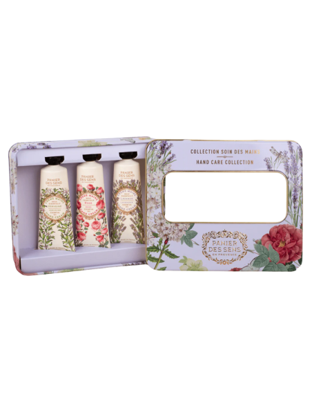 PANIER Pack Metálico Essentielles Cremas de Manos 3x30 ml