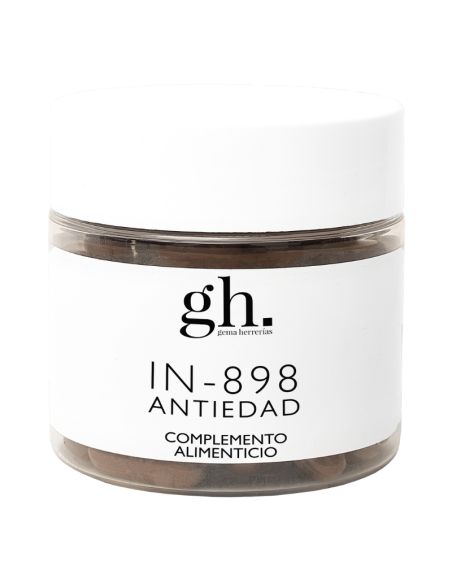 GEMA HERRERIAS IN-898 Antiedad Complemento Alimenticio 60 Cápsulas