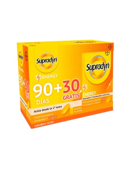 Supradyn Pack Energy 90 + 30 Comprimidos