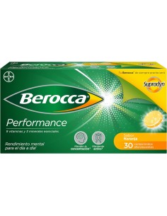 Berocca Performance 30 Comprimidos Efervescentes