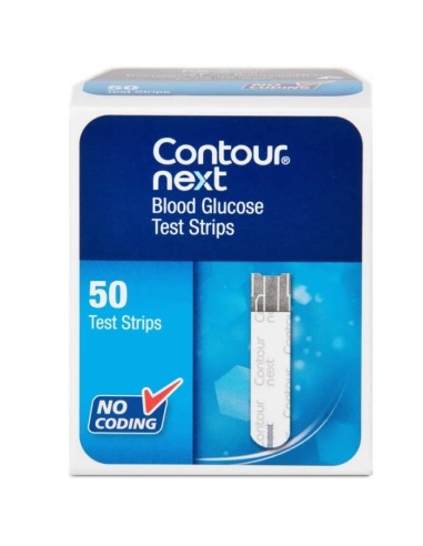 Contour Next Tiras Reactivas Glucemia 50 Unidades