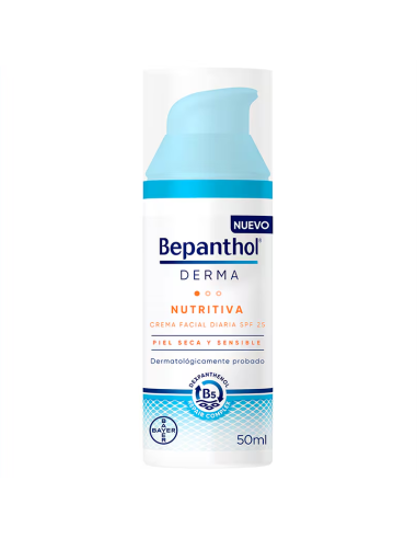 Bepanthol Derma Nutritiva Crema Facial Diaria SPF25 50 ml