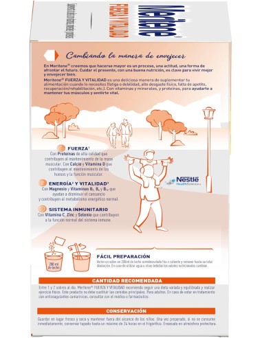 Meritene Fuerza y Vitalidad Sabor Café...