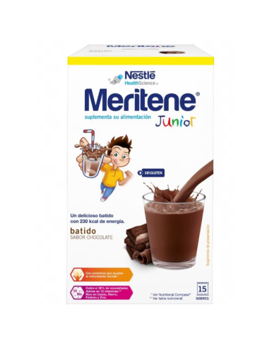 Meritene Junior Sabor Chocolate 15 Sobres