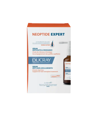 DUCRAY Neoptide Expert Sérum Anticaída y Crecimiento 2x50 ml