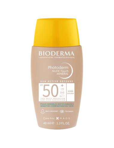 BIODERMA Photoderm NUDE Touch SPF50+ Dorado 40 ml
