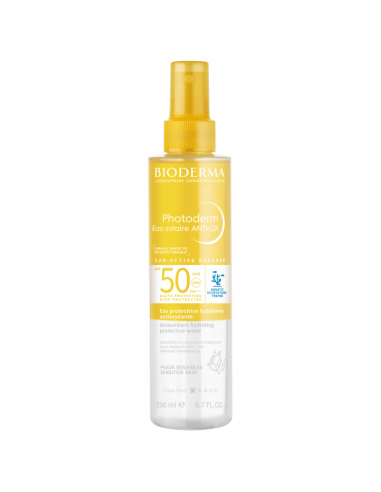 BIODERMA Photoderm Eau Solaire ANTI-OX SPF50 200 ml