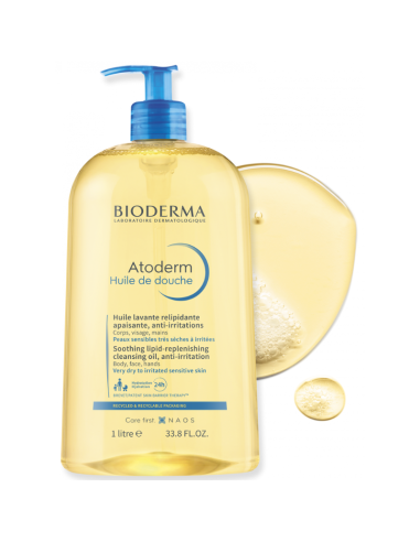 BIODERMA Huile de Douche 1L