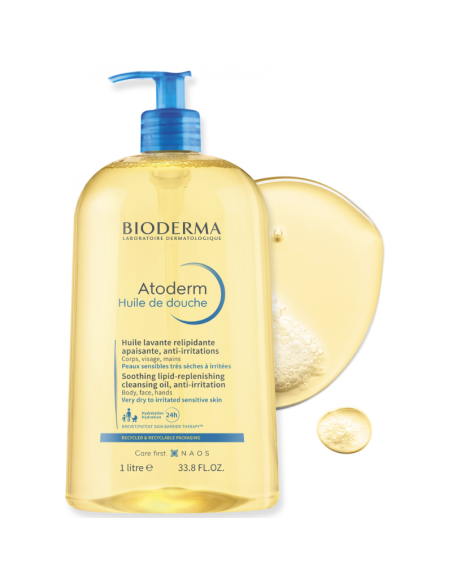 BIODERMA Huile de Douche 1L