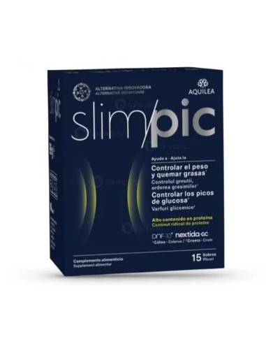 AQUILEA Slimpic Sabor Limón 15 Sobres
