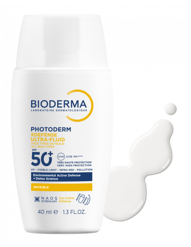 BIODERMA Photoderm XDefense Ultra-Fluid SPF50+ Invisible 40 ml