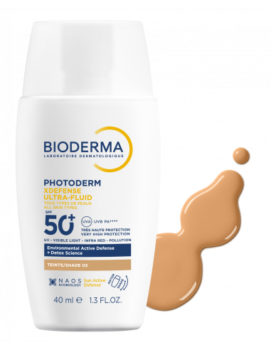 BIODERMA Photoderm XDefense Ultra-Fluid SPF50+ Tono 3 40 ml