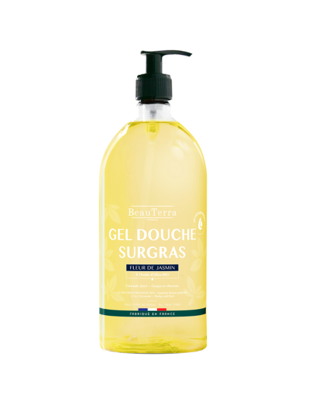 BeauTerra Gel de Ducha Flor de Jazmín 1L