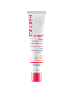 TOPICREM Hydra+ Crema Tintada Color Medio SPF50 40 ml