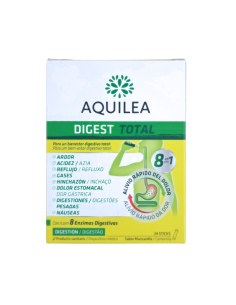 AQUILEA Digest Total Sabor Manzanilla 24 Sticks