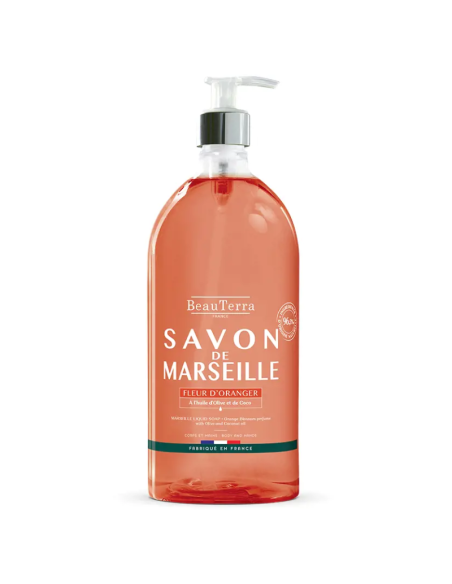 BeauTerra Jabón de Marsella Flor de Naranjo 1L