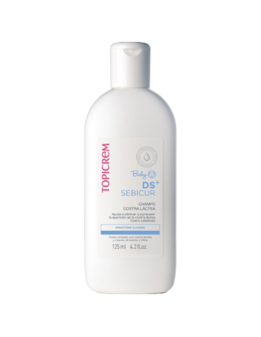 TOPICREM DS+ SEBICUR BABY Champú Costra Láctea 125 ml